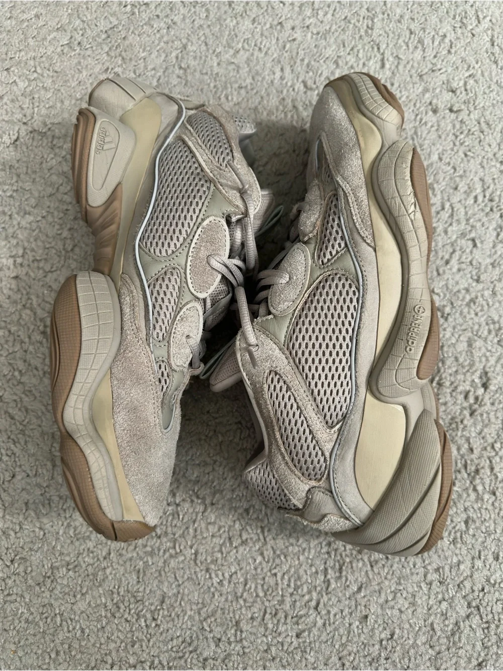 Adidas Yeezy 500 Taupe Light GX3605 Size 14